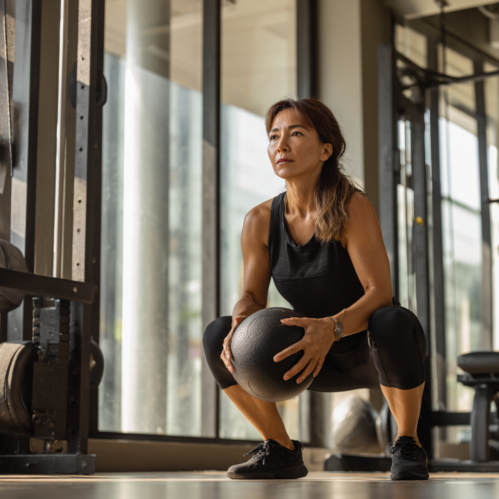 45+ yoshdagilar uchun fitness mashg'uloti